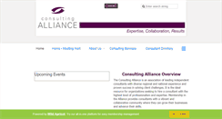 Desktop Screenshot of consultingalliance.org